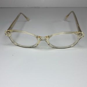NWOT Vintage handmade acetate glasses German 49-18